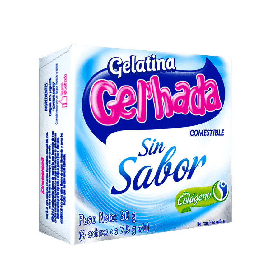 Para que sirve la Gelatina Sin Sabor? ~ Gel'hada Colombia