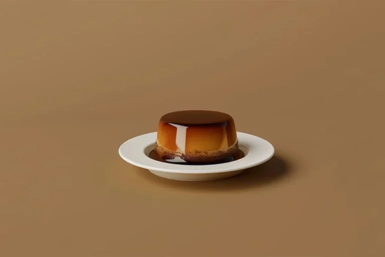 Flan de café