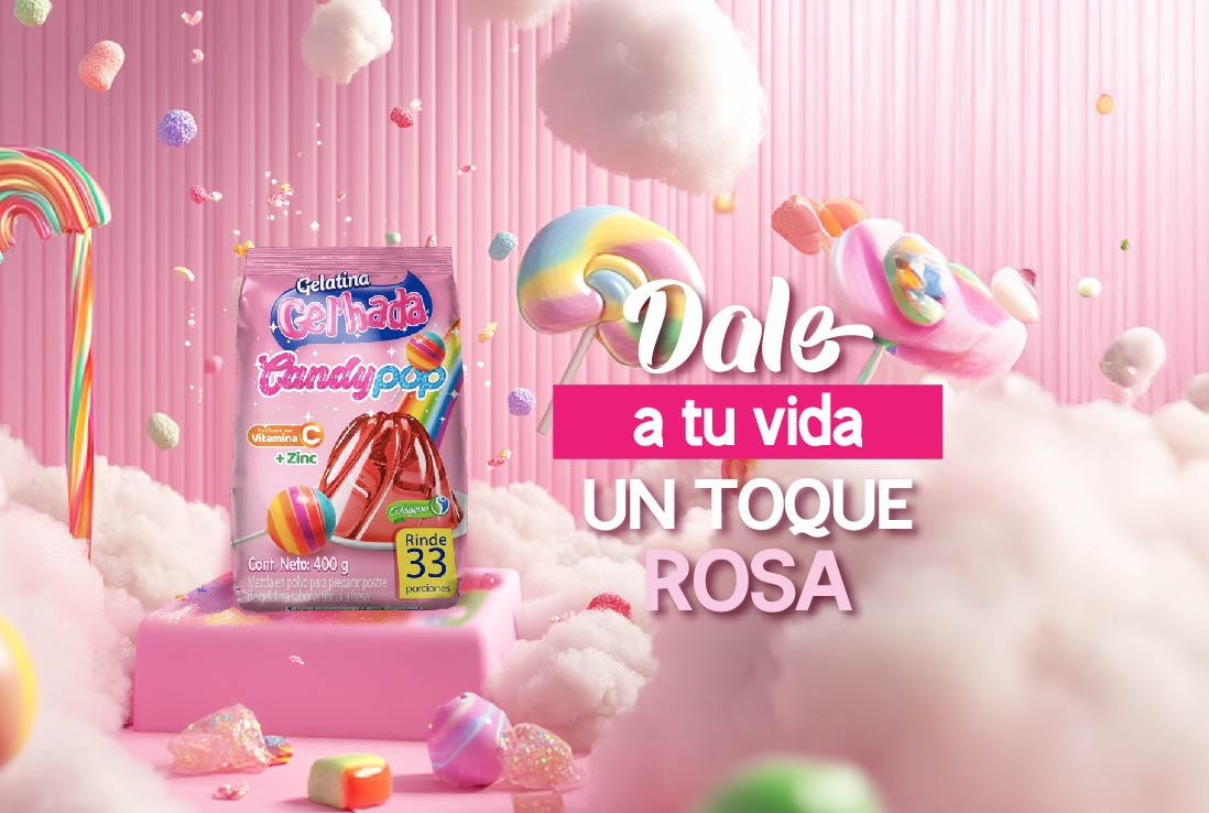 Gelatina Candypop