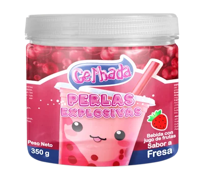 Perlas Explosivas Sabor a Fresa
