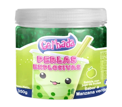 Perlas Explosivas Sabor a Manzana Verde