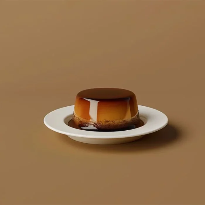 Flan de café