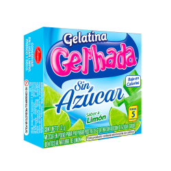 Gelatina Sin Azúcar sabor a Limón