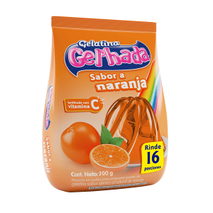 Gelatina de naranja